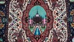 Handmade w/Silk Persian Tabriz 3.3x5.0