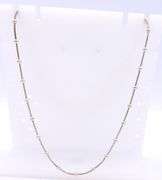 Italian 925 Sterling Silver Ball Snake Chain Necklace