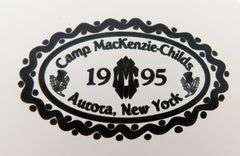 2 - 1995 MacKenzie-Childs Enameled Mugs