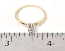 Fabulous 14K Yellow Gold Diamond Ring