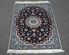 Handmade w/Silk Persian Nain 3.0x4.2