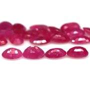 Vivid 11.01ct reddish pink Ruby set from Madagascar