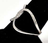 CZ Gemstone Ring in Sterling Silver