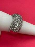 CERTIFIED BRAND NEW 14K WHITE GOLD AND DIAMOND RING