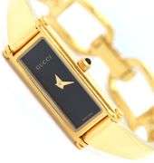 Gucci 1500L quartz gold plated watch