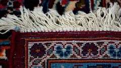 Handmade Persian Kashan 8.2x11.9