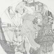 Preliminary Sketch for Aquarius by Azoulay