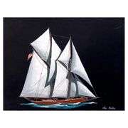 Two Masted Schooner by Blokhin