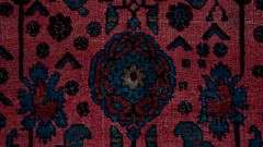 Semi Antique Persian Kashan 4.5x6.11