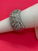 CERTIFIED BRAND NEW 14K WHITE GOLD AND DIAMOND RING