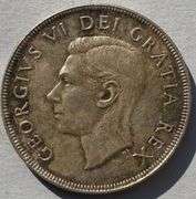 1951 Near Unc SWL Canada Silver Dollar