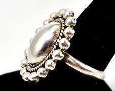 Turquoise and Diamond Ring in Sterling Silver