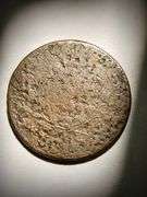 1797 Draped Bust Half Cent With Corrosion