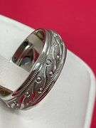 BRAND NEW 14K WHITE GOLD BAND