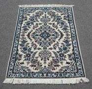 Handmade w/Silk Persian Nain 2.11x4.4