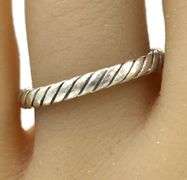 David Yurman Cable classic stackable band 2.5mm