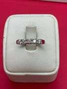 BRAND NEW LADIES 14K WHITE GOLD DIAMOND RING