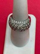 CERTIFIED BRAND NEW 14K WHITE GOLD AND DIAMOND RING