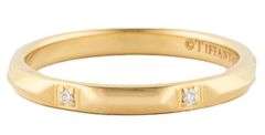 Tiffany & Co. 0.05ctw Diamond True Band Ring in 18K