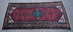 Handmade Persian Hamedan 6.3x3.5