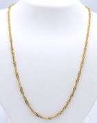 Italian 925 sterling silver rope chain necklace