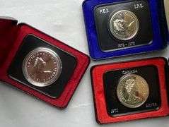 1972 Unc 1973 1978 Canada Proof Dollars