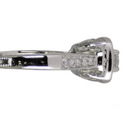 14k (585) White Gold Natural Diamond Ring