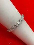CERTIFIED BRAND NEW 14K WHITE GOLD DIAMOND BAND. 'NEIL LANE DESIGN'