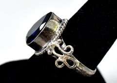 Southwestern Style Dome Ring in Sterling Silver