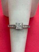 CERTIFIED BRAND NEW 14K WHITE GOLD DIAMOND RING
