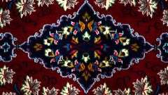 Handmade Persian Yazd 2.7x3.4