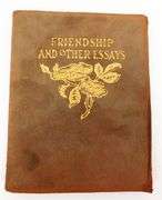 Emerson - Friendship & Other Essays Antique Book