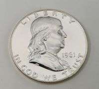 1961 Proof Quality Franklin Half Dollar