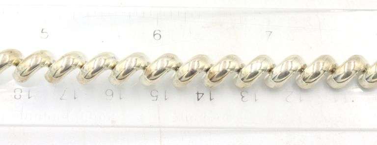Group lot of 4 Vintage 925 sterling silver bracelets