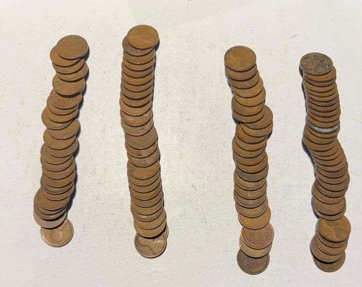 Roll of 1910 1914 Lincoln Cents