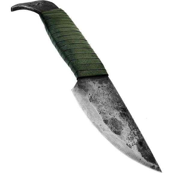 Hand-Forged Collectible Knife with Bird Head