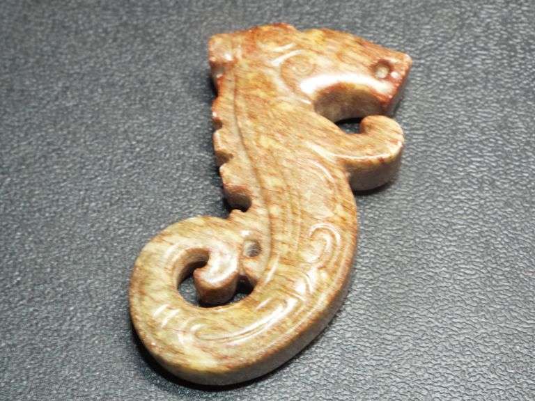 Swimming Dragon pendant/amulet