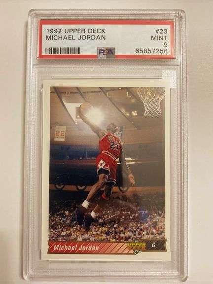 1992 Michael Jordan Basketball Card MINT 9