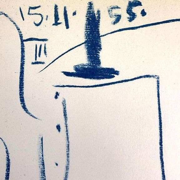 Carnet de Californie 15.11.55-III by Picasso (1881-1973)