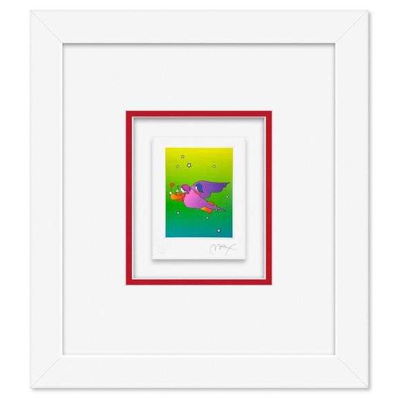 The Highest Mountain Detail by Peter Max