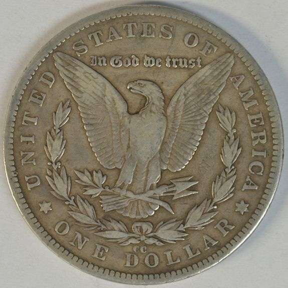Sharp Rare 1879-CC Morgan Silver Dollar in near XF
