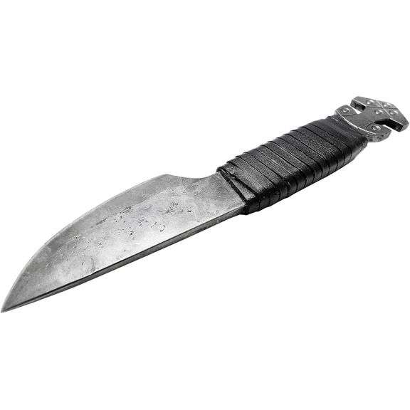 Hand-Forged Viking Knife with Leather Case