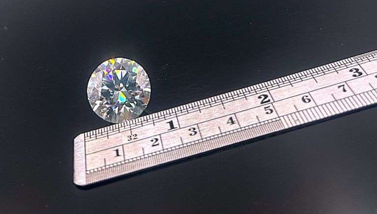 Huge Rare Mueeum Size 18.55 Ct White Ice Lab Simulated Diamond Solitaire