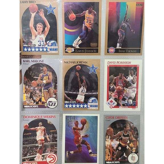 Sealed 100 Vintage NBA Basketball Cards includes Basketball Legends