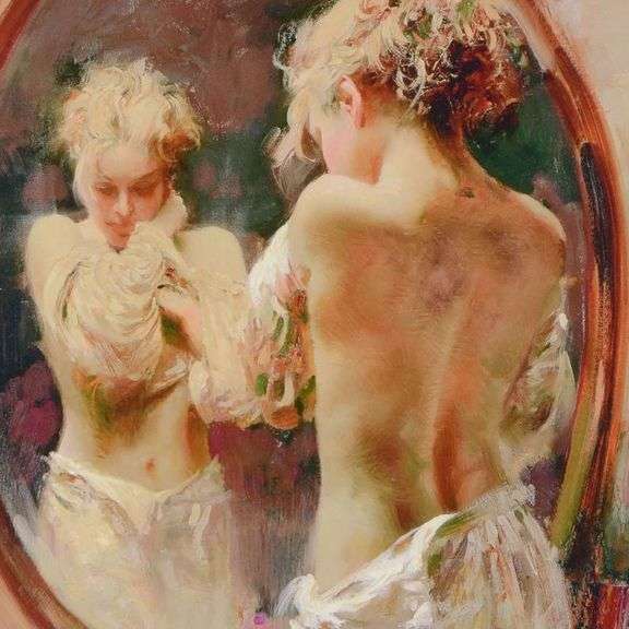 Contemplation by Pino (1939-2010)