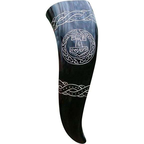 Authentic Viking Drinking Horn