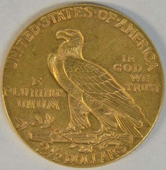 Super flashy BU 1926 US $2.50 Indian Gold Piece
