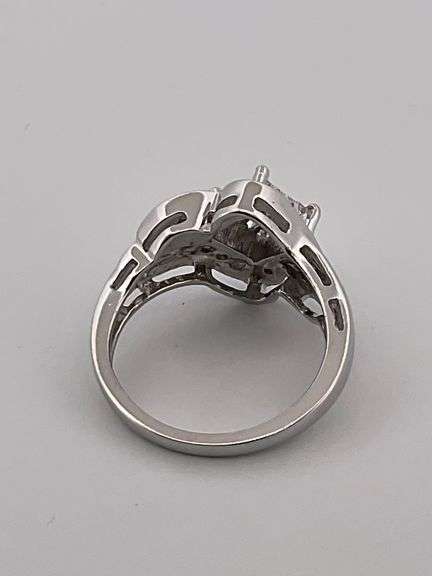 CERTIFIED BRAND NEW 14K WHITE GOLD DIAMOND RING