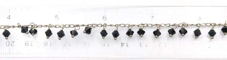 Group lot of Vintage 925 sterling silver anklet