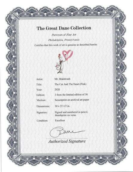 Highly Collectible Mr. Brainwash Dr. Seuss Screenprint Signed With Thumbprint